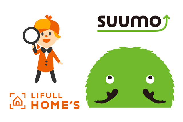 HOME'SとSUUMOのロゴ